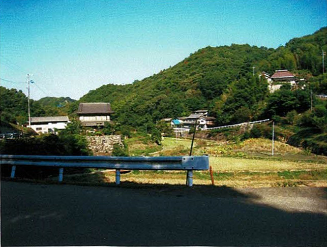中横倉の農村風景