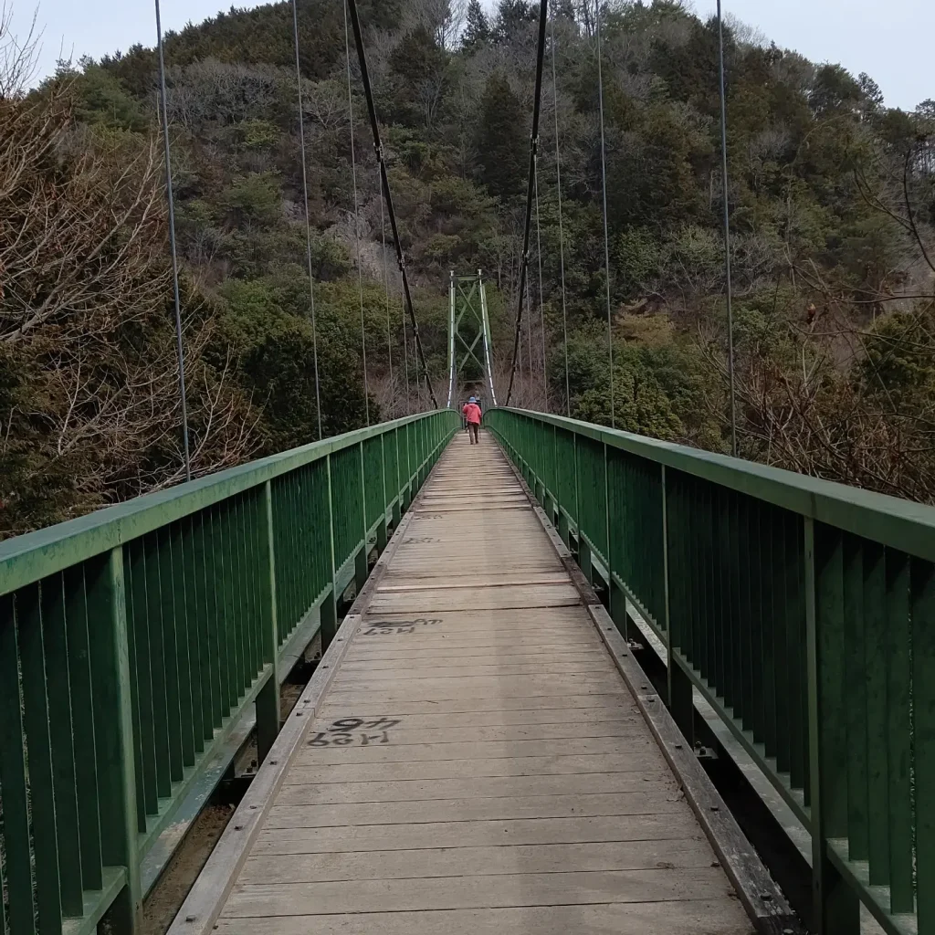 吊り橋の様子