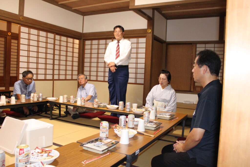 田口会長の開会の挨拶があり