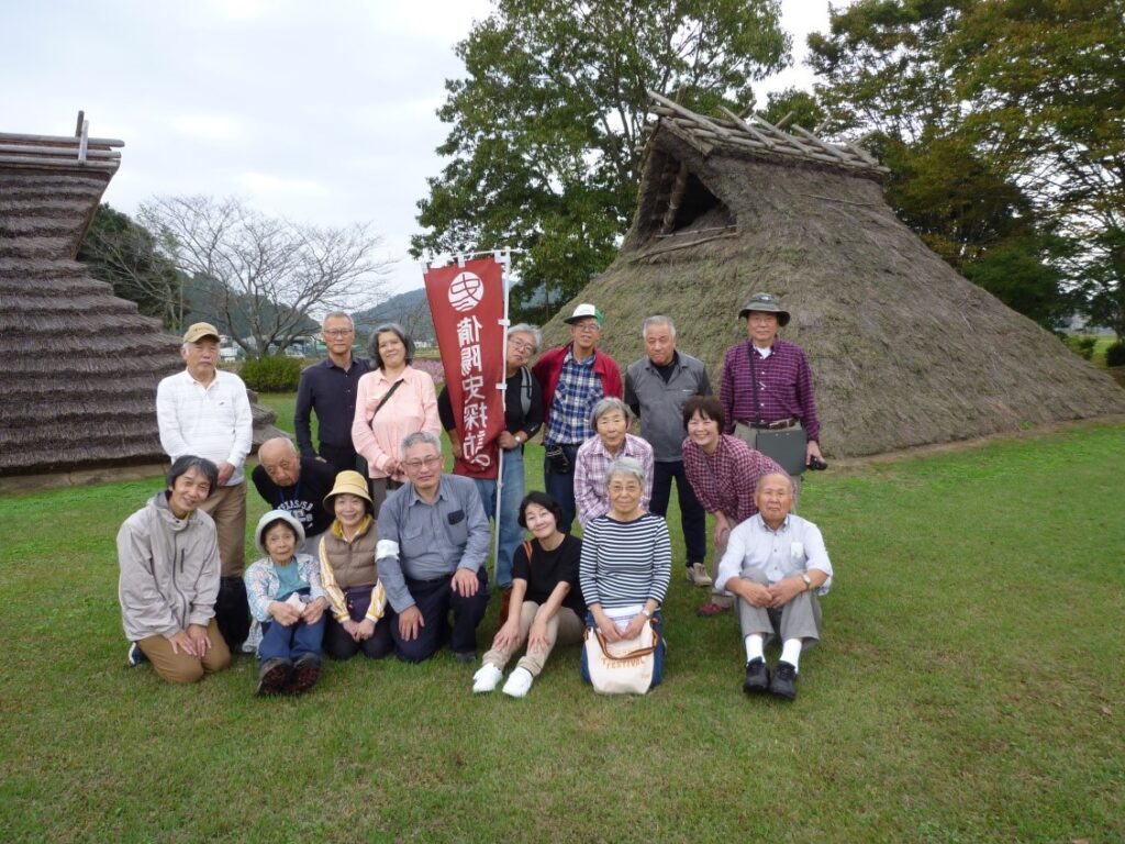 最後の訪問地の東有年沖田遺跡公園です。考古館の後、何か所か訪れたのですが、いろいろありまして・・・！