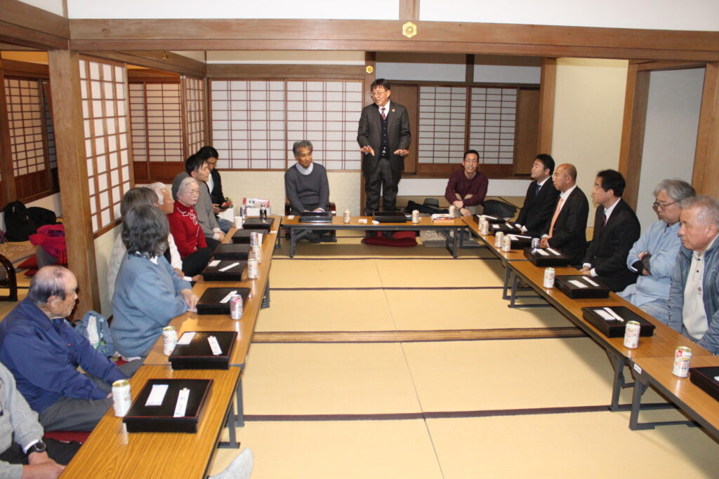 田口会長の開会の挨拶があり