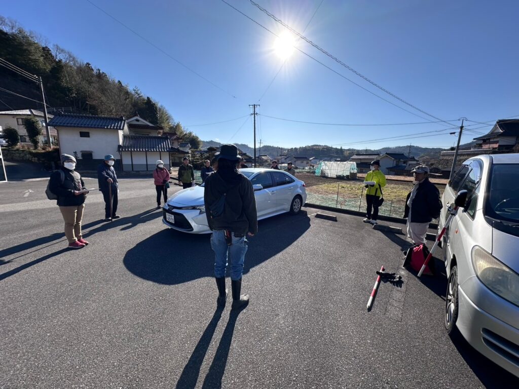 広島県世羅郡世羅町宇津戸中世には海裹庄とよばれた宇津戸地域の庄園の名残りと城跡を城郭研究をされている