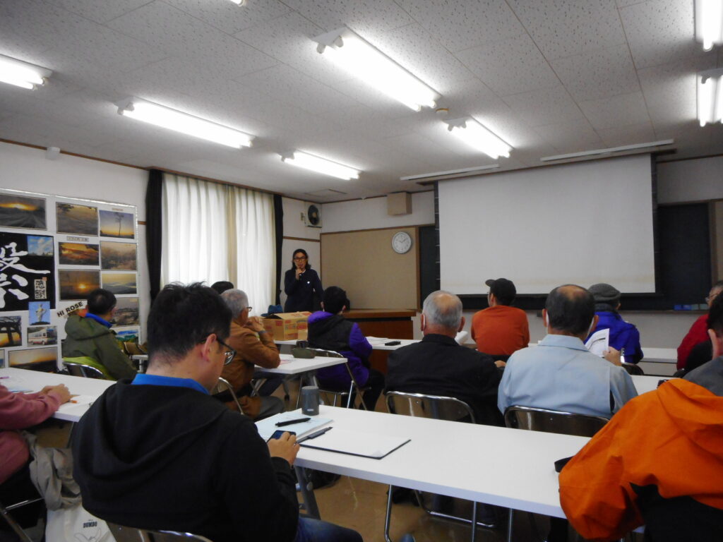 茨城について会でマネジメントを中心的な立場で進めて来られた杉本さんから今日の予定などの説明の後、現地