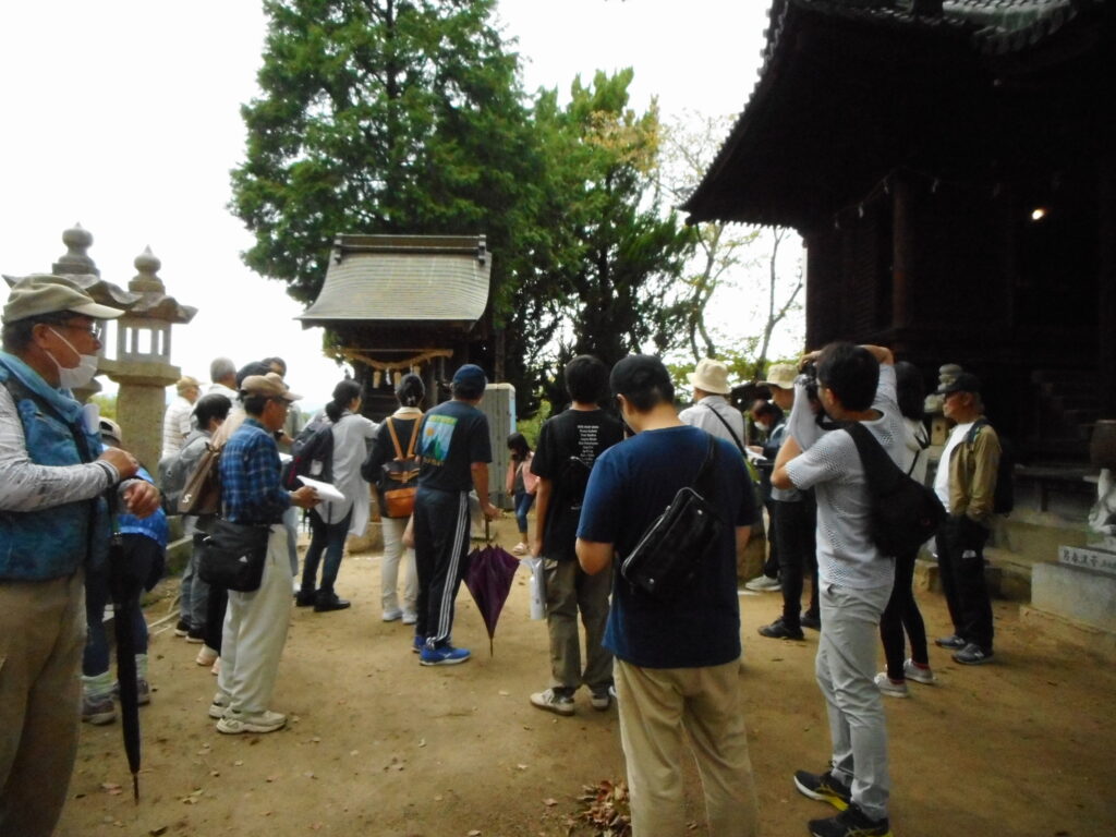 山路之保の徳を慕って建立された之保神社。太田神社の横に鎮座しています。